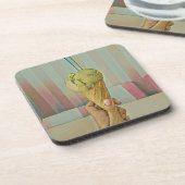 Schokoladeneis Getränkeuntersetzer (Linke Seite)