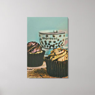 Schokoladeneis Leinwanddruck