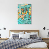 Schokoladeneis Leinwanddruck (Insitu (Schlafzimmer))