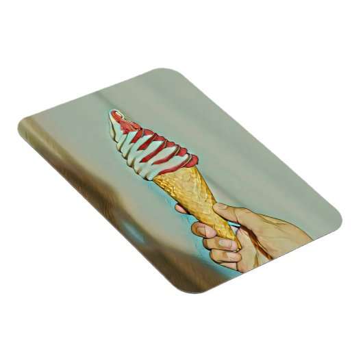 Schokoladeneis Magnet (Rechte Seite)