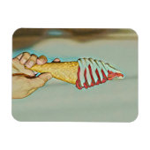 Schokoladeneis Magnet (Horizontal)