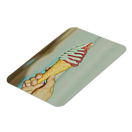 Schokoladeneis Magnet (Linke Seite)