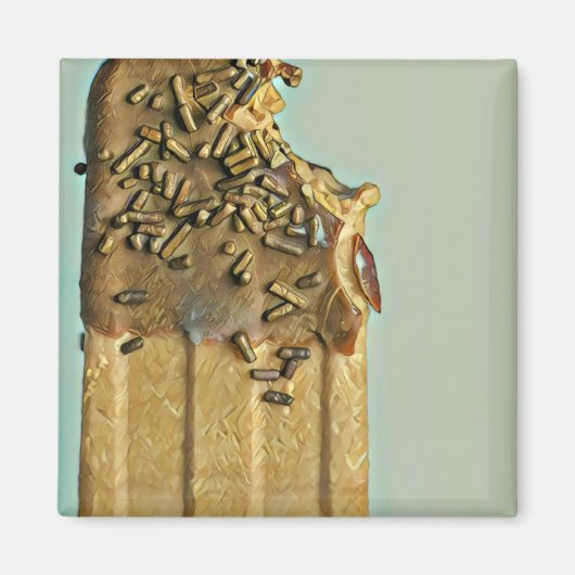 Schokoladeneis Magnet (Vorne)