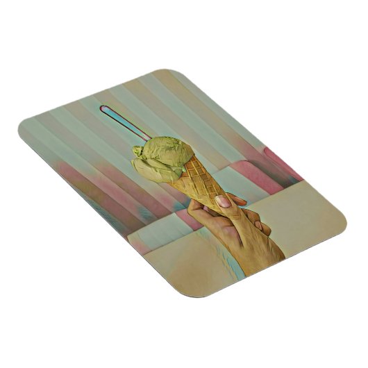 Schokoladeneis Magnet (Rechte Seite)