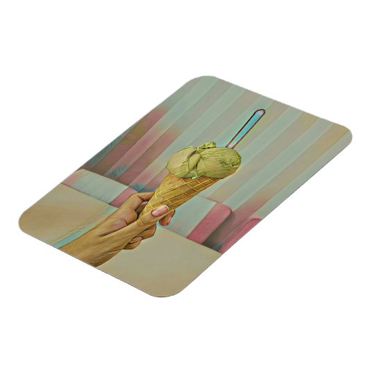 Schokoladeneis Magnet (Linke Seite)