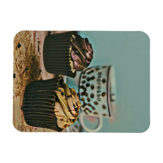 Schokoladeneis Magnet (Horizontal)