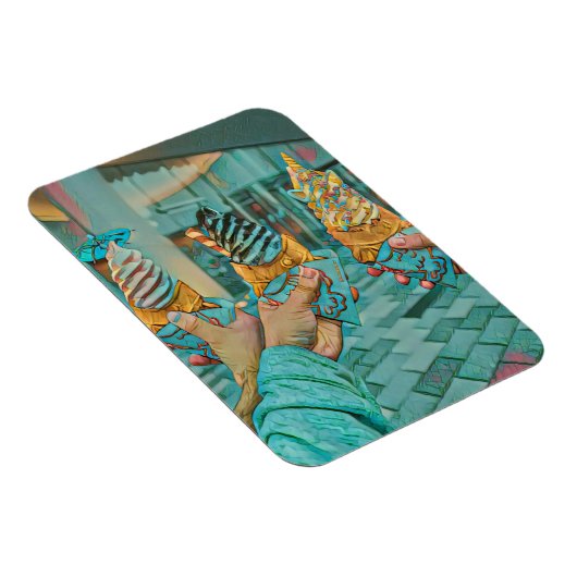 Schokoladeneis Magnet (Rechte Seite)