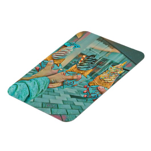 Schokoladeneis Magnet (Linke Seite)