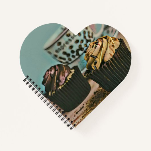 Schokoladeneis Notizblock (Vorderseite)