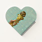 Schokoladeneis Notizblock (Rückseite)