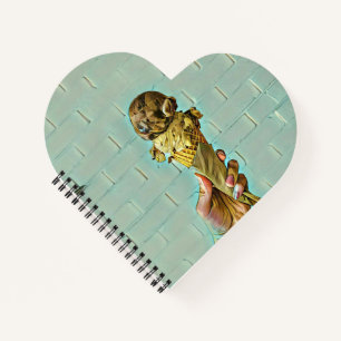 Schokoladeneis Notizblock