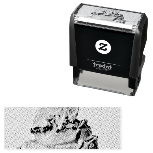 Schokoladeneis Permastempel (Beispiel)