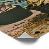 Schokoladeneis Poster (Ecke)