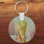 Schokoladeneis Schlüsselanhänger (Vorderseite)