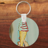 Schokoladeneis Schlüsselanhänger (Vorderseite)