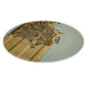 Schokoladeneis Schneidebrett (Ecke)