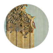 Schokoladeneis Schneidebrett (Vorderseite)