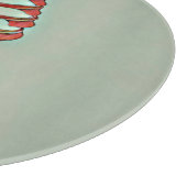 Schokoladeneis Schneidebrett (Ecke)