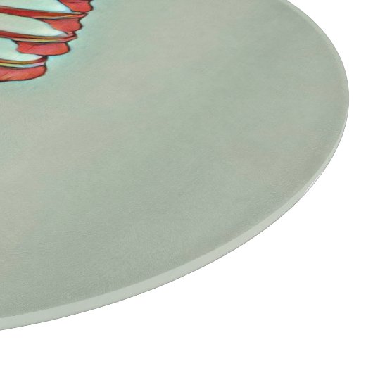 Schokoladeneis Schneidebrett (Ecke)