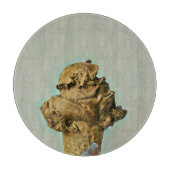 Schokoladeneis Schneidebrett (Vorderseite)