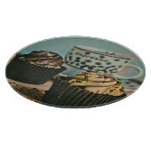 Schokoladeneis Schneidebrett (Ecke)