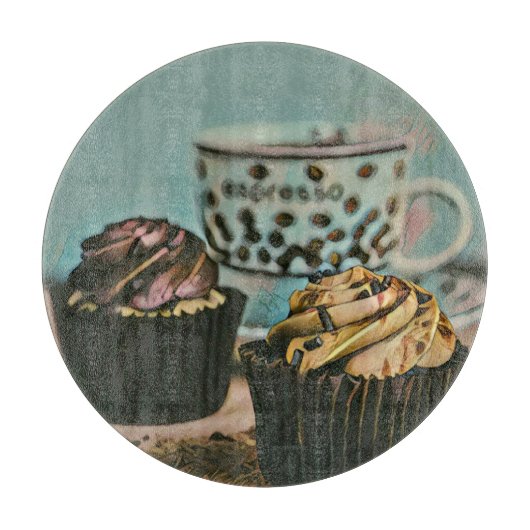 Schokoladeneis Schneidebrett (Vorderseite)