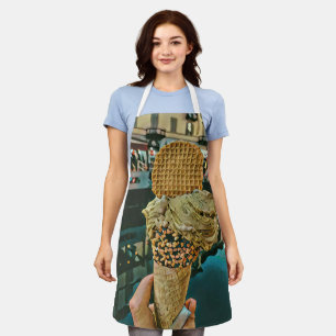 Schokoladeneis-Sprinklen Schürze