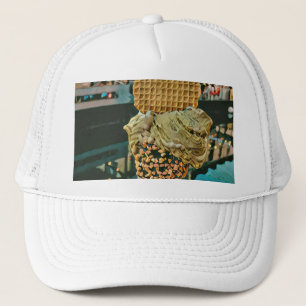 Schokoladeneis-Sprinklen Truckerkappe