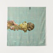 Schokoladeneis Wandteppich (Vorderseite (Horizontal))