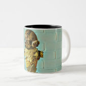 Schokoladeneis Zweifarbige Tasse (VorderseiteRechts)