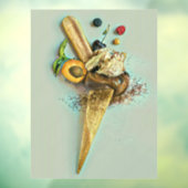 Schokoladeneisgeschenk Fensteraufkleber (Blatt 3)