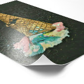 Schokoladeneisgeschenk Fotodruck (Ecke)