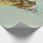 Schokoladeneisgeschenk Geschenkpapier (Ecke)