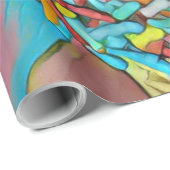 Schokoladeneisgeschenk Geschenkpapier (Rolleneckpunkt)