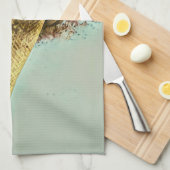 Schokoladeneisgeschenk Geschirrtuch (Viertel Falte)