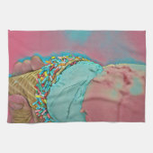 Schokoladeneisgeschenk Geschirrtuch (Horizontal)