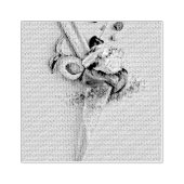 Schokoladeneisgeschenk Gummistempel (Prägung)