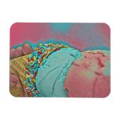 Schokoladeneisgeschenk Magnet (Horizontal)