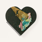 Schokoladeneisgeschenk Notizblock (Vorderseite)