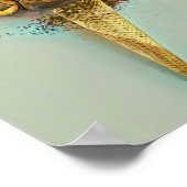 Schokoladeneisgeschenk Poster (Ecke)