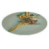 Schokoladeneisgeschenk Schneidebrett (Ecke)