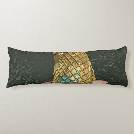 Schokoladeneisgeschenk Seitenschläferkissen (Vorderseite)