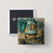 Schokoladeneisgeschoss Button (Vorne & Hinten)