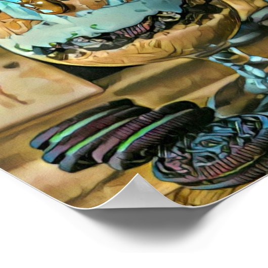 Schokoladeneisgeschoss Poster (Ecke)