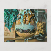 Schokoladeneisgeschoss Postkarte (Vorderseite)