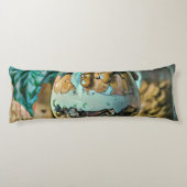 Schokoladeneisgeschoss Seitenschläferkissen (Rückseite)