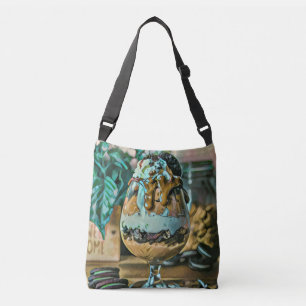 Schokoladeneisgeschoss Tragetaschen Mit Langen Trägern