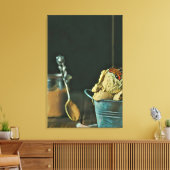 Schokoladeneisportion Leinwanddruck (Insitu (Wohnzimmer))