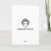 Schokoladenerdbeerkarte Karte (Rückseite)