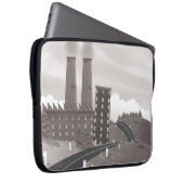 Schokoladenfabrik Laptopschutzhülle (Vorne Rechts)